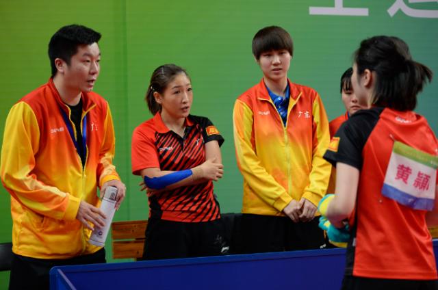 华体会网站-全运会乒乓资格赛落幕 刘诗雯丁宁等名将率队入围